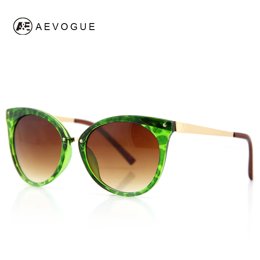 

AEVOGUE Cat Eye Brand Design Sunglasses Women Fashion Spectacles Multicolor Optic Sun Glasses Gafas Oculos De Sol UV400 AE0085