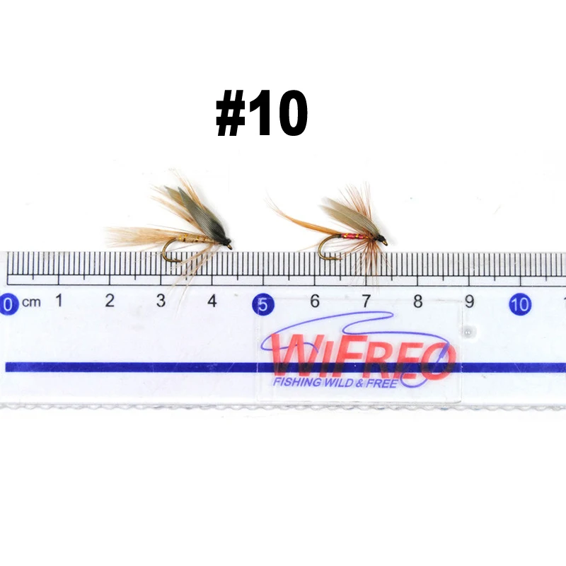 8 шт. рыболовные крючки Wifreo с крыльями павлина|fishing lure|fly troutfishing flies |