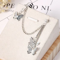 new butterfly fairy exaggeration 2020 tassel elegant cool unique ear bone clip dangle earrings for women jewelry gifts