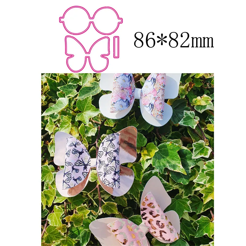 

Металлические стальные трафареты Милая Бабочка бант для девушек женщин трафарет тиснение папка DIY ремесла ручной работы