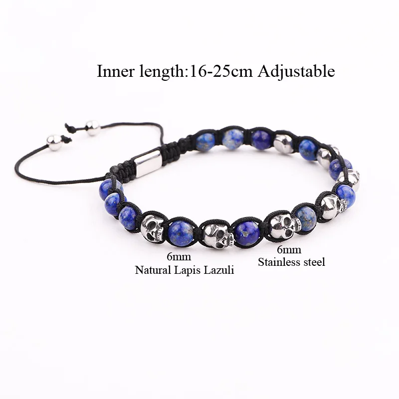 Новый дизайн мужской браслет мужские ювелирные изделия натуральный камень