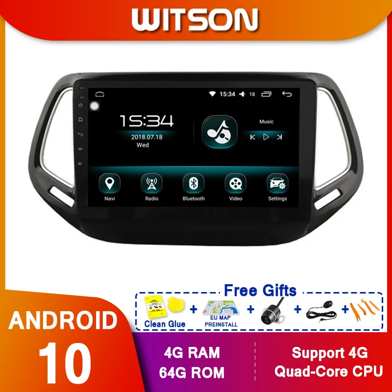 WITSON 10 2 &quotFULL HD сенсорный экран Android 0 Восьмиядерный Автомобильный GPS