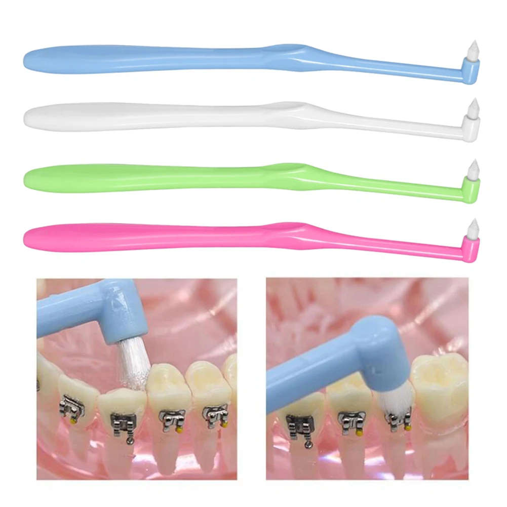 

1pc Interdental Brush Toothpicks Clean Teeth Brushes Braces Oorthodontic Toothbrush Opsigenes Teeth Gap Cleaner