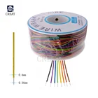280 м 30AWG OK Wire 8 цветов PCB пайка fly line 0,55 мм макетная плата Перемычка цвет ed изоляция кабель