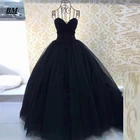Женское бальное платье с бисером, черное бальное платье для вечеринки или выпускного вечера, модель BM135, 2019