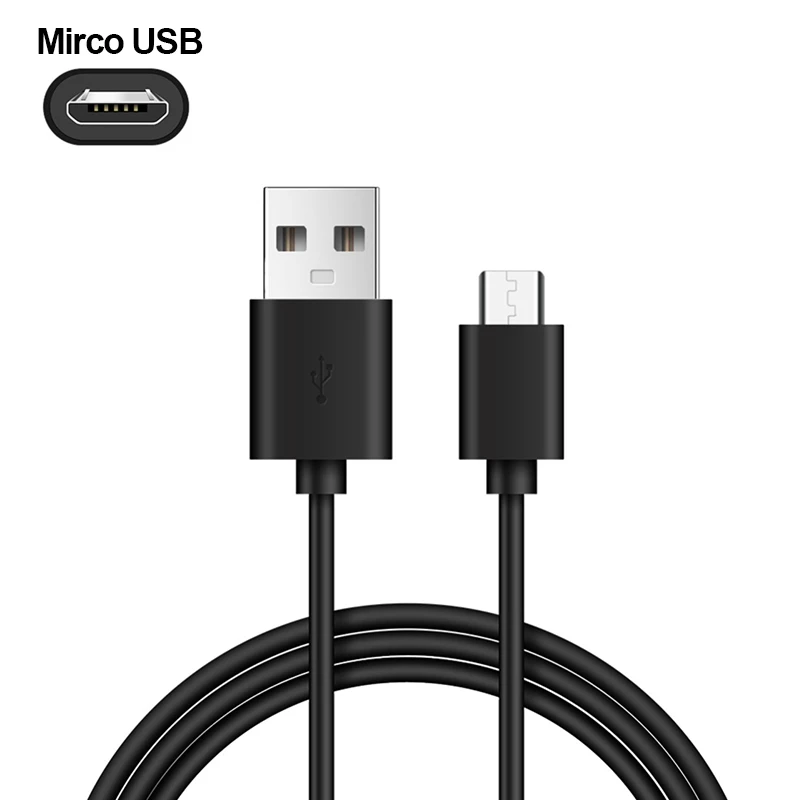 Кабель Micro USB для быстрой зарядки и передачи данных наушников Android мобильный
