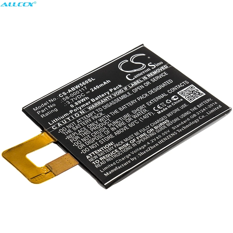 Аккумулятор Cameron Sino 240 мАч 58 000117 для Amazo n 223337 Kindle Oasis KO1 1 2 3 SW56RW|Цифровые
