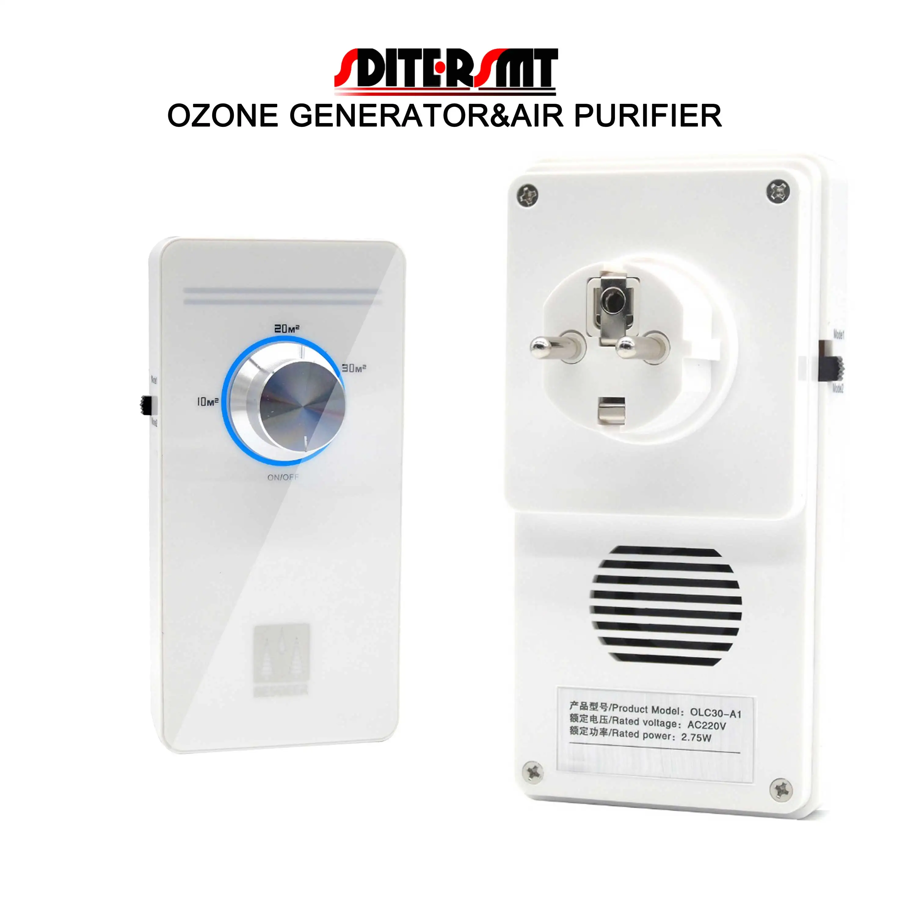 comprar Ue Plug Portátil Corona Descarga Gerador De Ozônio Para 55 Mg/h Ar Esterilizar Purificador Mais Limpo Pet Quarto, Banheiro, Cozinha