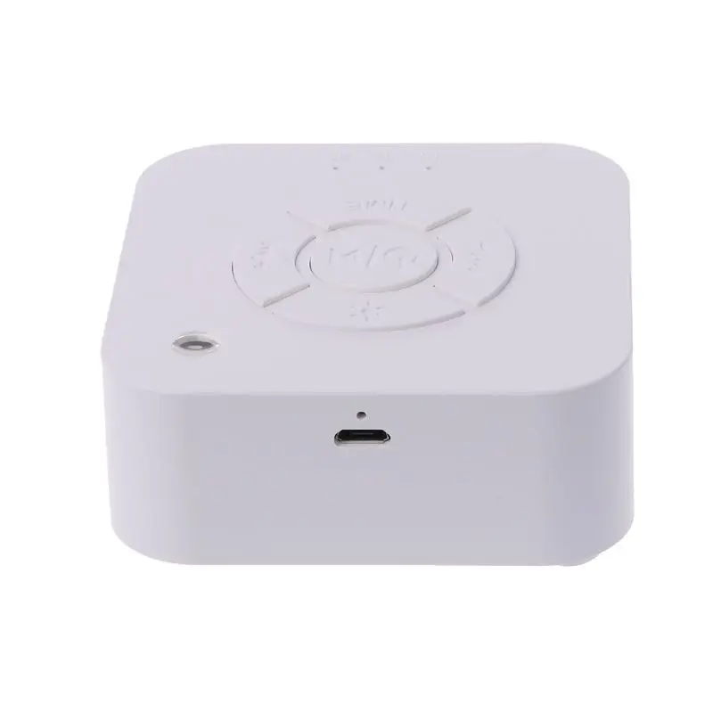 M&aacute;quina de ruido blanco para beb&eacute;s y adultos, dispositivo de sonido para dormir, apagado y relajaci&oacute;n, recargable por USB, para viajes de oficina-4