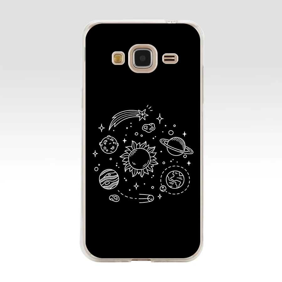 Новейший Мягкий Силиконовый ТПУ чехол 240FG с рисунком космоса Луны астронавта для