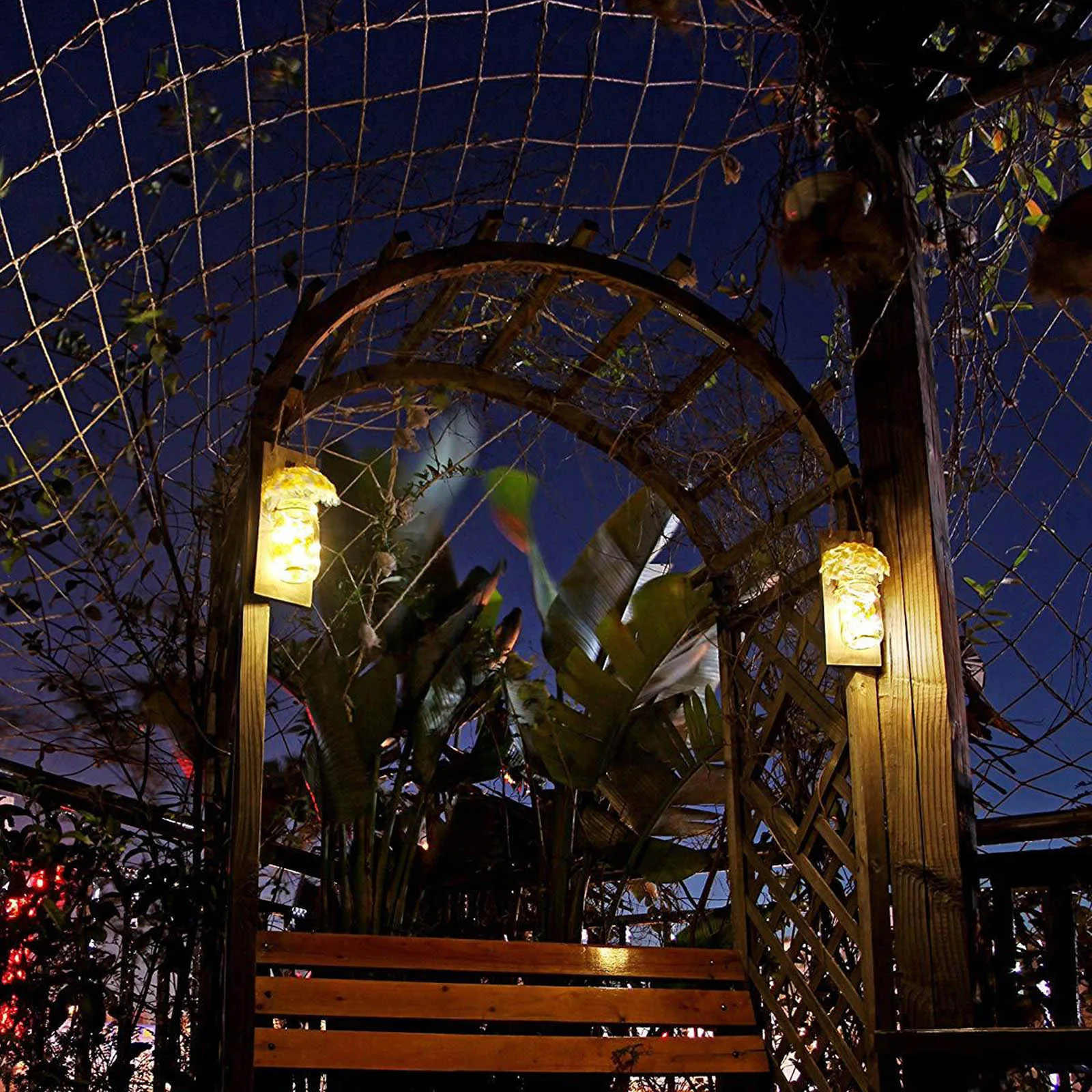 

2 PCS Ins Rustic Mason Jar Wall Sconces Wall Bedroom Decor With LED Fairy Lights & Flowers For Country Home Wedding Cafe Bar