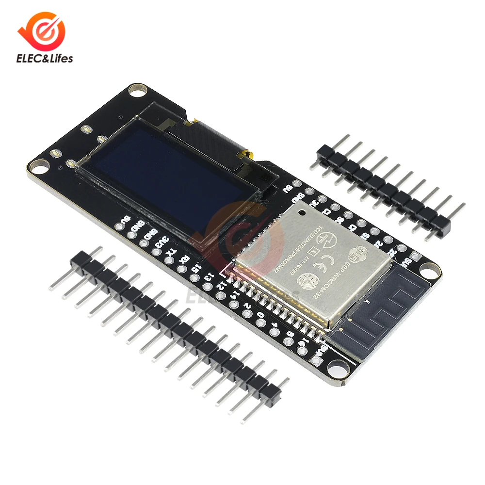 0 96 'Ɔ дюймов OLED дисплей CP2102 ESP32 ESP 32 WROOM WiFi Bluetooth макетная плата модуль для Wemos D1 2 4