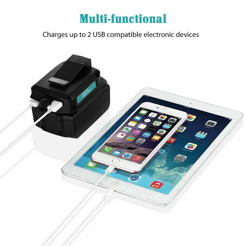 Dreamberg USB зарядное устройство адаптер конвертер для Makita ADP05 BL1815 BL1830 BL1840 BL1850