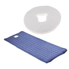 Наволочка для массажного стола, 190x70 см, 100 шт., синегобелого цвета