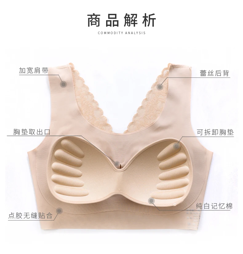 Новинка 2020 сексуальные спортивные Бесшовные женские бюстгальтеры кружевное