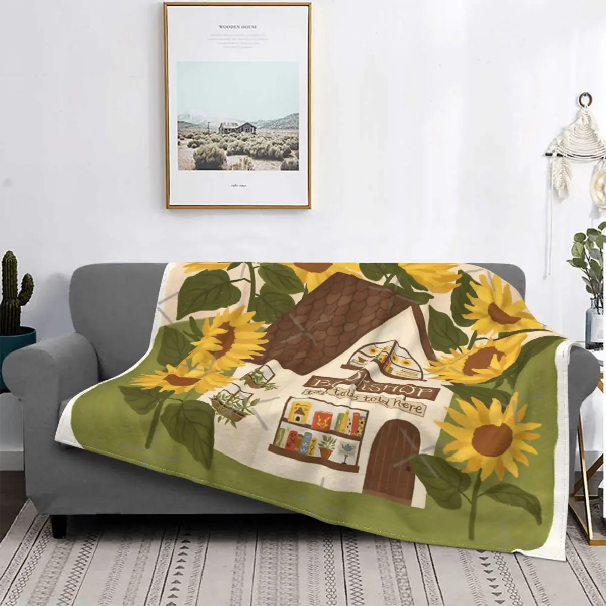 

Manta de girasol para librería, colcha de cama a cuadros, edredones, toalla de playa, manta térmica, mantas receptoras