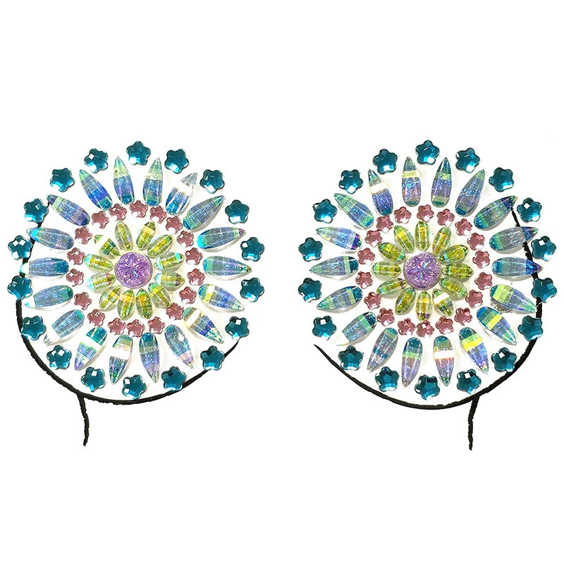 1 шт. блестящие украшения наклейки на грудь тату в стиле бохо 3D кристалл боди арт