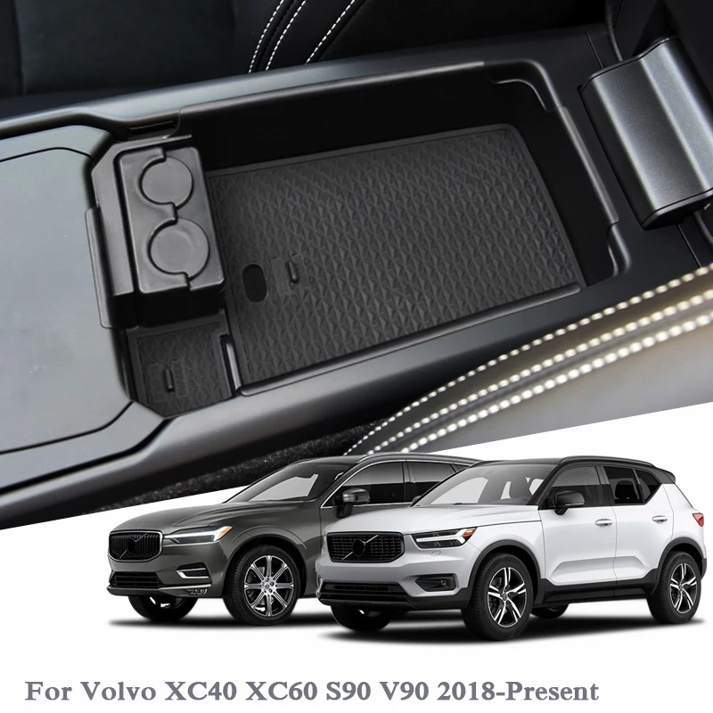 2020 продажа подлокотник ящик для хранения Volvo XC40 аксессуары АВ полезный
