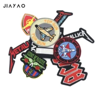 10pcs embroidery patch stickers rock band boutique patch diy team clothes sewing lron on clothing stickers accessories patches