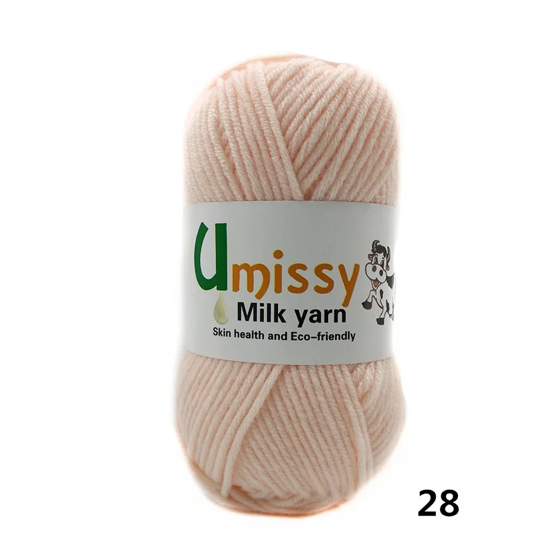 28 10pcs 10 шт. пряжа для вязания распродажа Молоко Хлопок Вязание Пряжа Мягкие Теплые Детские Пряжа для Ручного Вязания 500 г/компл - Цвет: 28 10pcs
