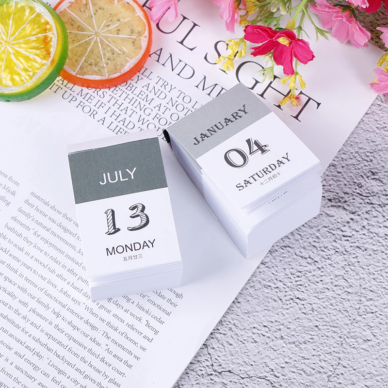 2020 милый календарь мини стол полгода офисный школьный рабочий график обучения