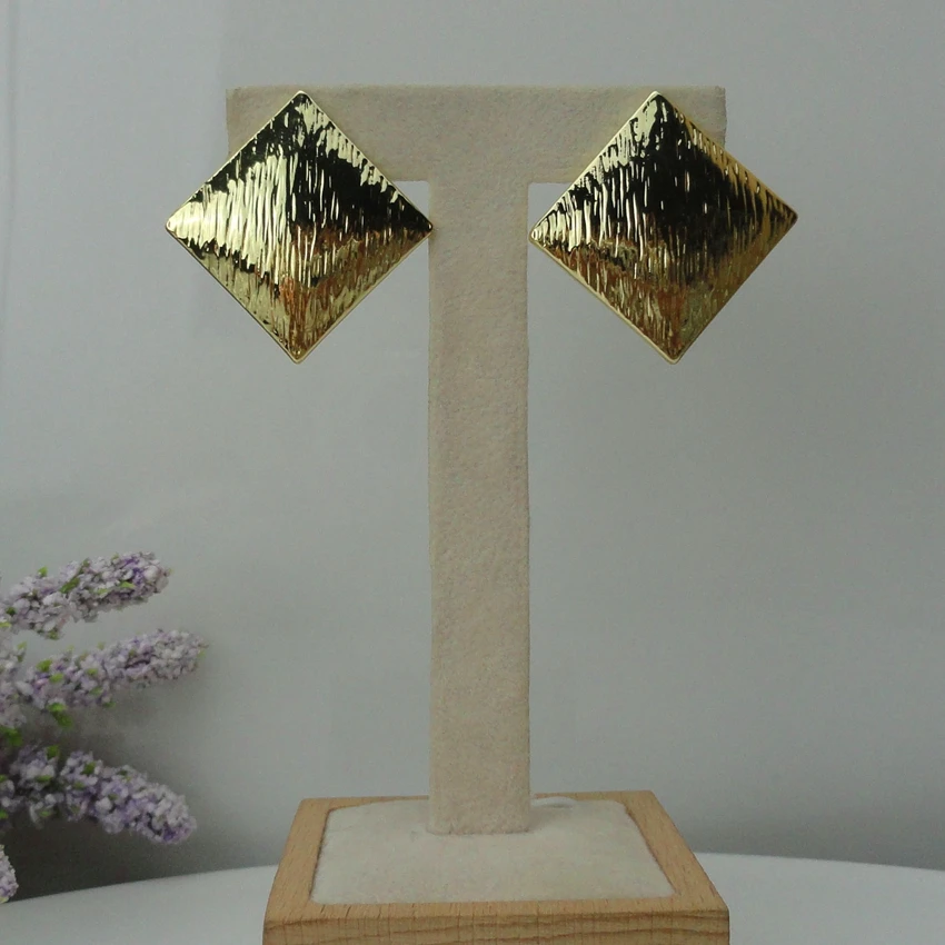 Yuminglai костюм в дубайском стиле Ювелирные серьги гвоздики итальянский дизайн для