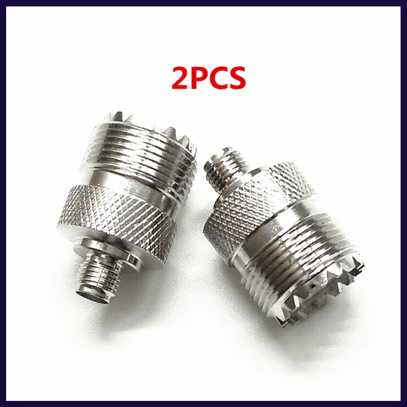 

2Pcs Two Way Radio Antenna Adaptor SMA-Female to telescopic antenna pl259 SO239 UHF Adaptor for BAOFENG UV-5R Series Radio
