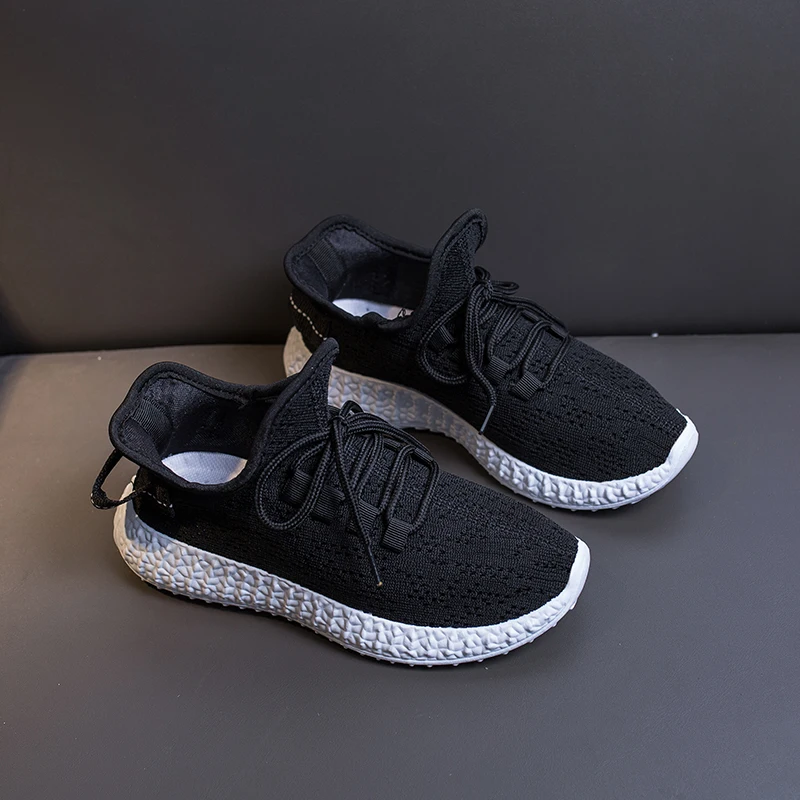 Женские кроссовки со шнуровкой сетчатые на платформе модные легкие теннисные