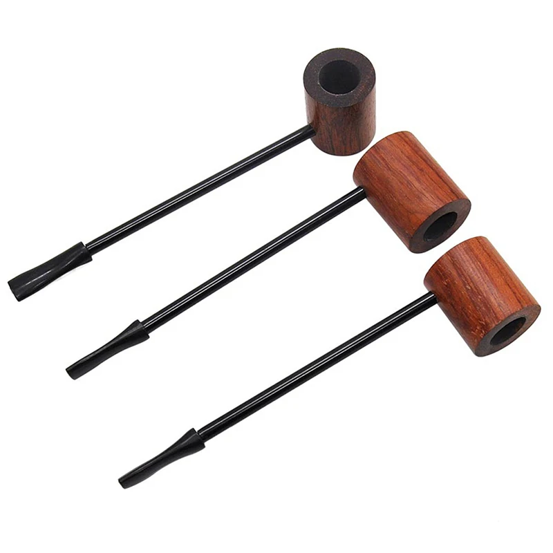 Новое поступление! Трубка из черного дерева Курительные трубки Портативный