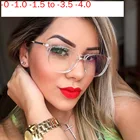 MINCL2020 новые металлические круглые женские солнцезащитные фотохромные линзы женские кошачьи очки по рецепту при близорукости UV400 с коробкой NX