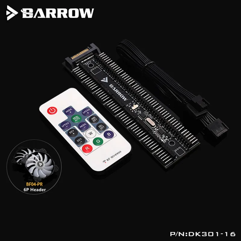16-канальный контроллер Barrow, полнофункциональный контроллер 5 в RGB LRC2.0 Can синхронизация материнской платы AURA DK301-16 от AliExpress WW