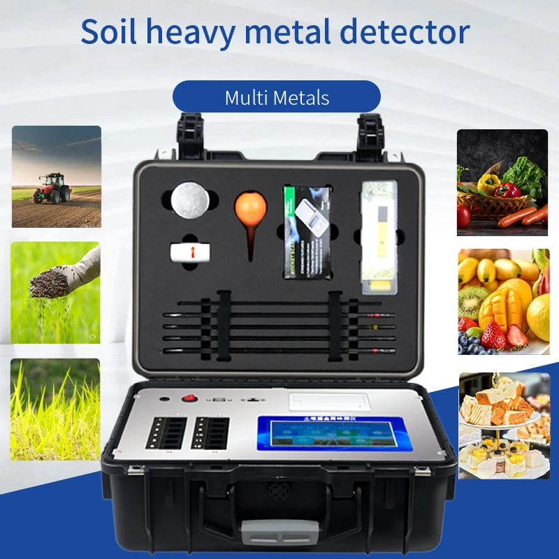 

Soil nutrient detection instrument, heavy metal nitrogen, phosphorus and potassium analysis fast test fertilizer plant soil test