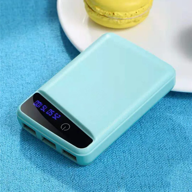 

18650 Battery Charger Cover Power Bank Case DIY Box 3 USB Ports NC99