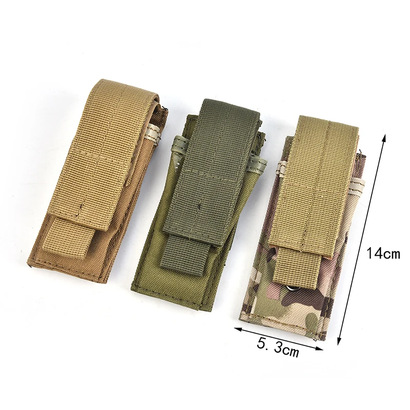 Военный моллюск Тактический один Пистолет подсумок ножевой фонарик оболочка