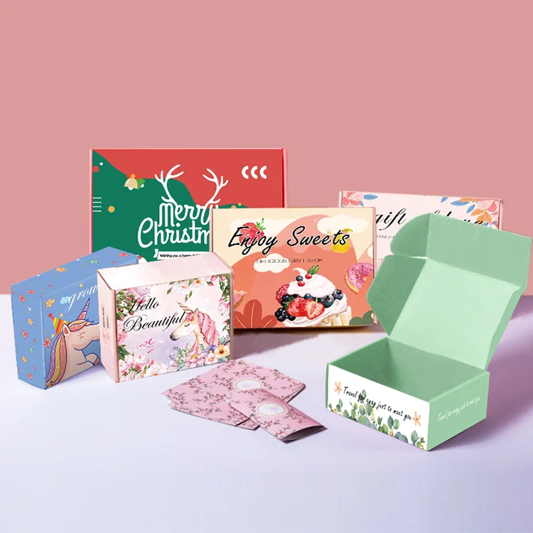 Рождественская Подарочная коробка для хранения обуви складная Почтовая