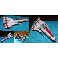 battlestar galactica collection 2 mk ii ship 3d model kit spaceship diy handmade spacecraft toy