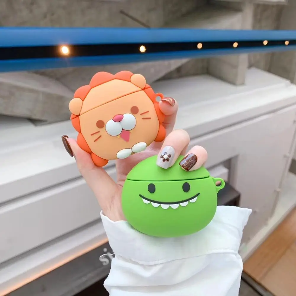 GOOYIYO-для Airpods 1 2 силиконовый чехол наушники-вкладыши зарядная коробка мягкий