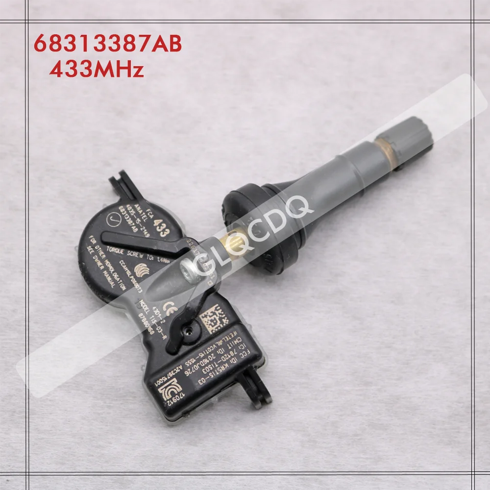 Для 2018-2024 JEEP COMPASS TPMS 433 МГц датчик давления в шинах 68313387AB | Автомобили и мотоциклы