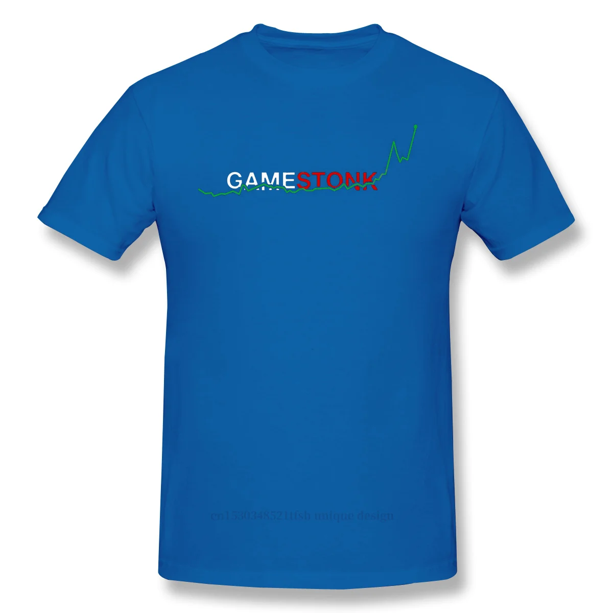 

Gamestonk To The MoonT-Shirt Men Top Quality 100% Cotton Short Summer Sleeve America Wallstreetbets Finance Casual Tshirt Loose
