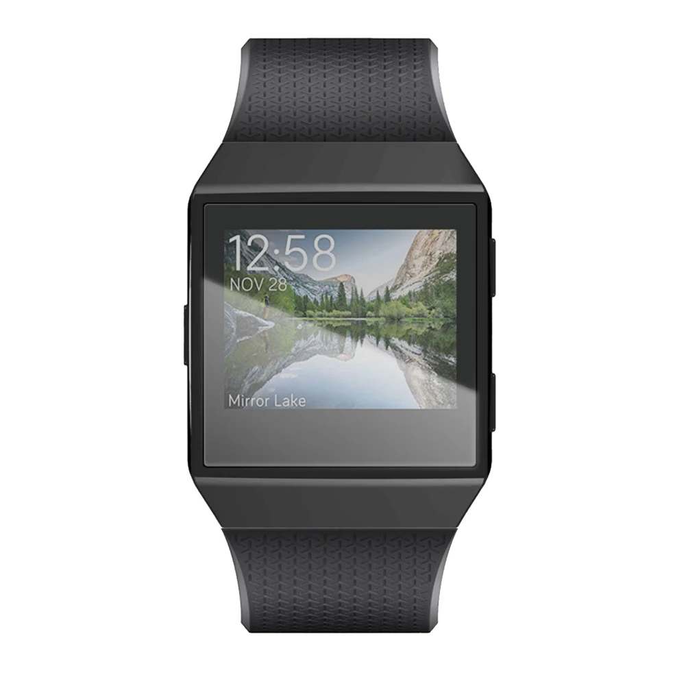 Многоцветная силиконовая рамка, кожаный чехол, защитная оболочка для Fitbit Ionic Smart Watch Band, защита экрана