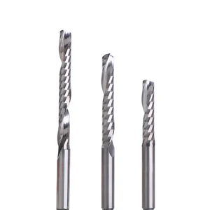 Набор гравировальных фрез, твердосплавные режущие инструменты для резки древесины, 10 шт., 3,175 мм, SHK, 2 мм, 3 мм, сед, МДФ, акрил, ПВХ