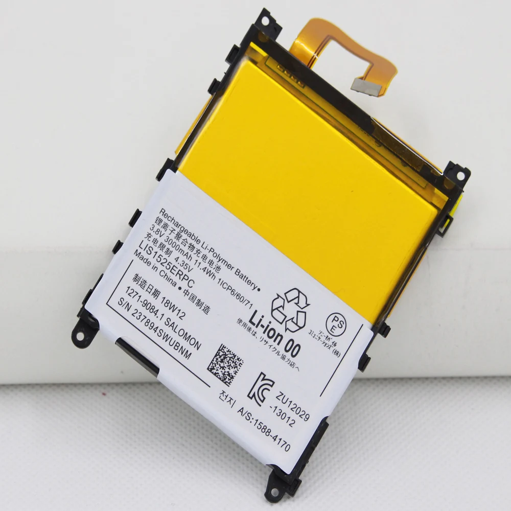 ISUNOO LIS1525ERPC 3 8 V 3000mAh запасная батарея для Xperia Z1 L39H C6902 C6903 с ремонтными