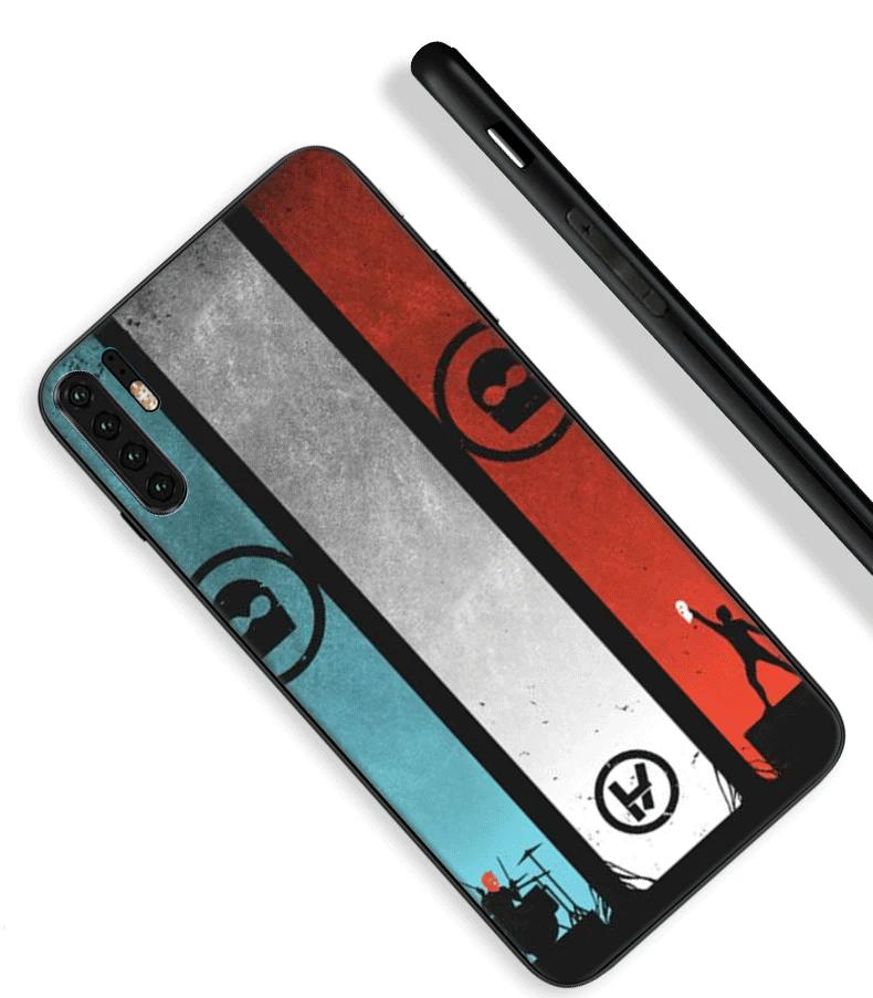 Силиконовый чехол Twenty One Pilots для Huawei Mate 10 Pro Lite 20 30 Y6P|Бамперы| |