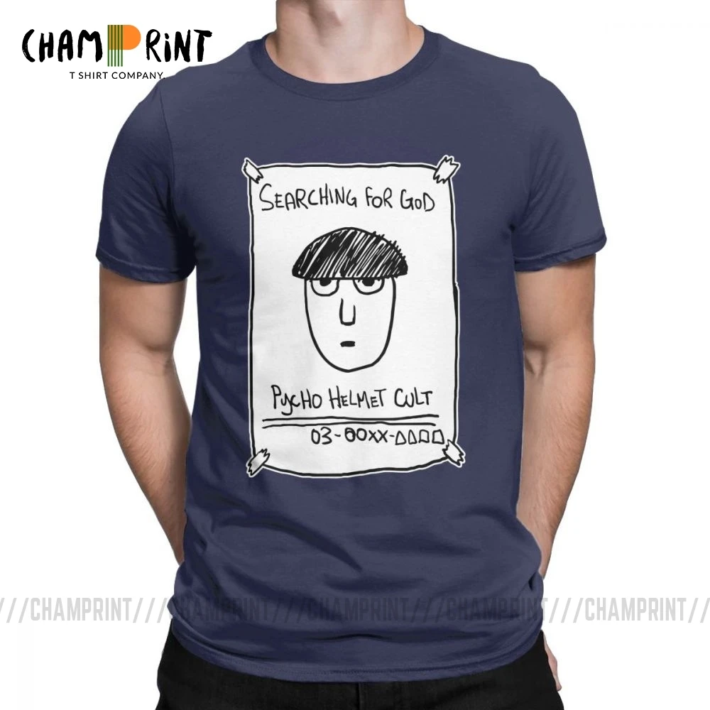 Мужская футболка с круглым вырезом из натурального хлопка | одежда