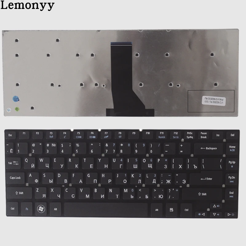 Новая русская клавиатура для acer Aspire ES1-421 ES1-431 ES1-520 ES1-521 ES1-522 ру черный Клавиатура