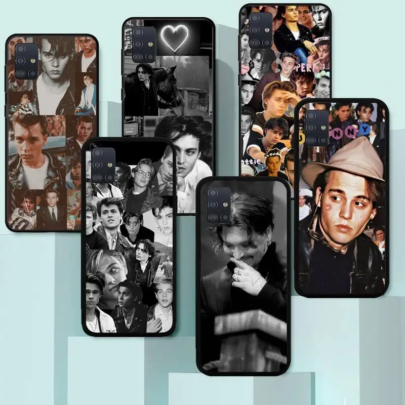 

johnny depp Custom Phone Case for Huawei Y9 Y8 Y7 nova7 nova6 nova5 4G 5G pro se 2018 2019 soft Funda cover