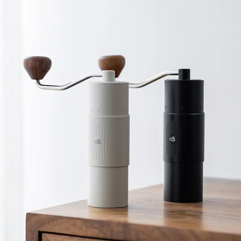 安い 新しいブティックハイエンドfxミニ手動グラインダーコーヒー豆グラインダーを外部に調整可能ハンドグラインダーコーヒーマシン
