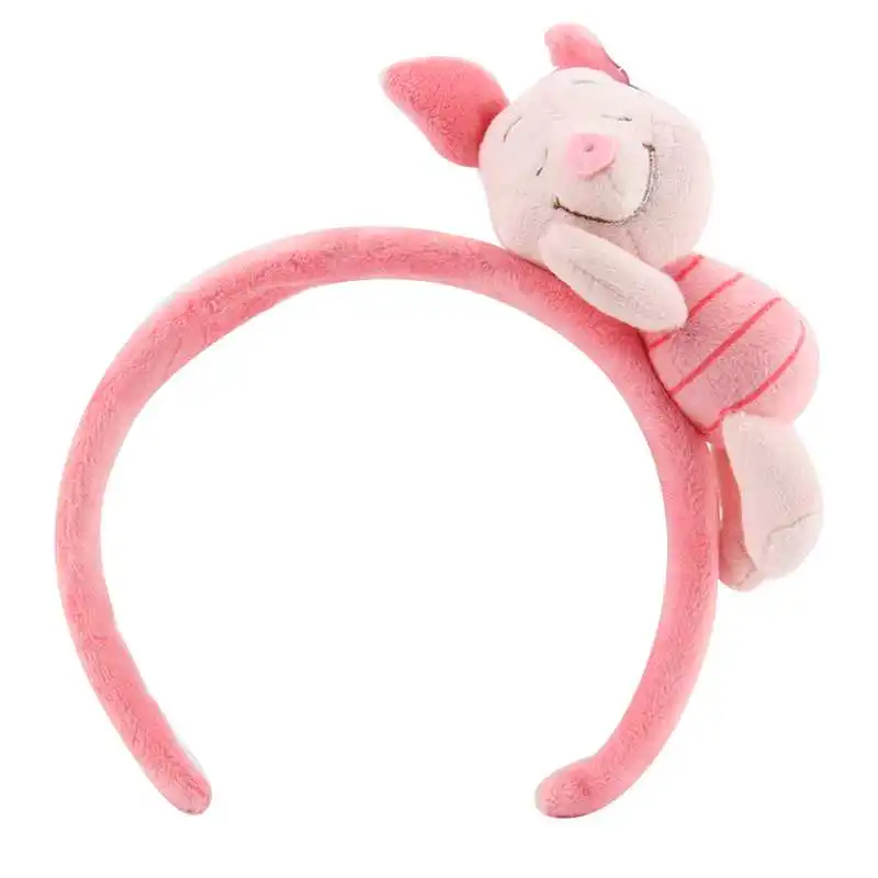 pig 14 стиль оригинальная головная повязка TSUM TUSM Микки Минни утка Медведь свинья животное коала плюшевые игрушки обруч бабочка головной убор плюшевые игрушки аксессуары для детей девочек - Цвет: pig