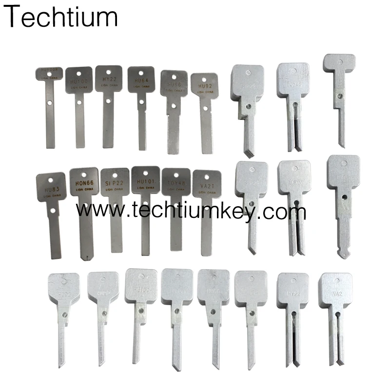 

High Quality Auto Locksmith Tools Lock Pick Set Lishi 32pcs Suit For Lock Pick And Decoder Keys