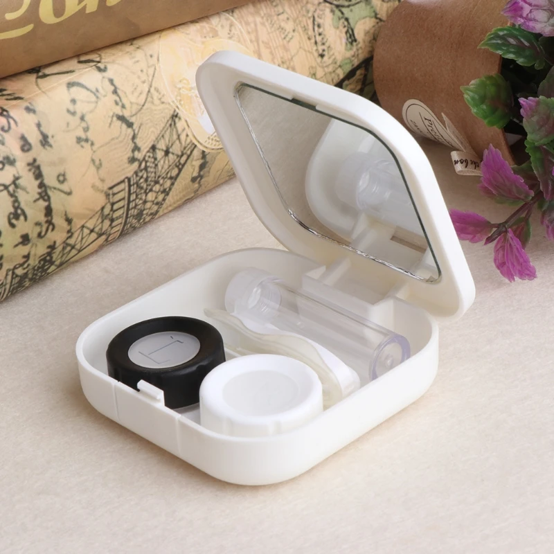 

Contact Lens Case Eyes Care Kit Holder Container Gift Travel Portable Accessaries